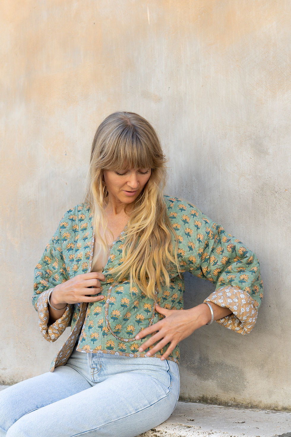 Thumbnail: Daya Reversible Jacket ~ Lotus