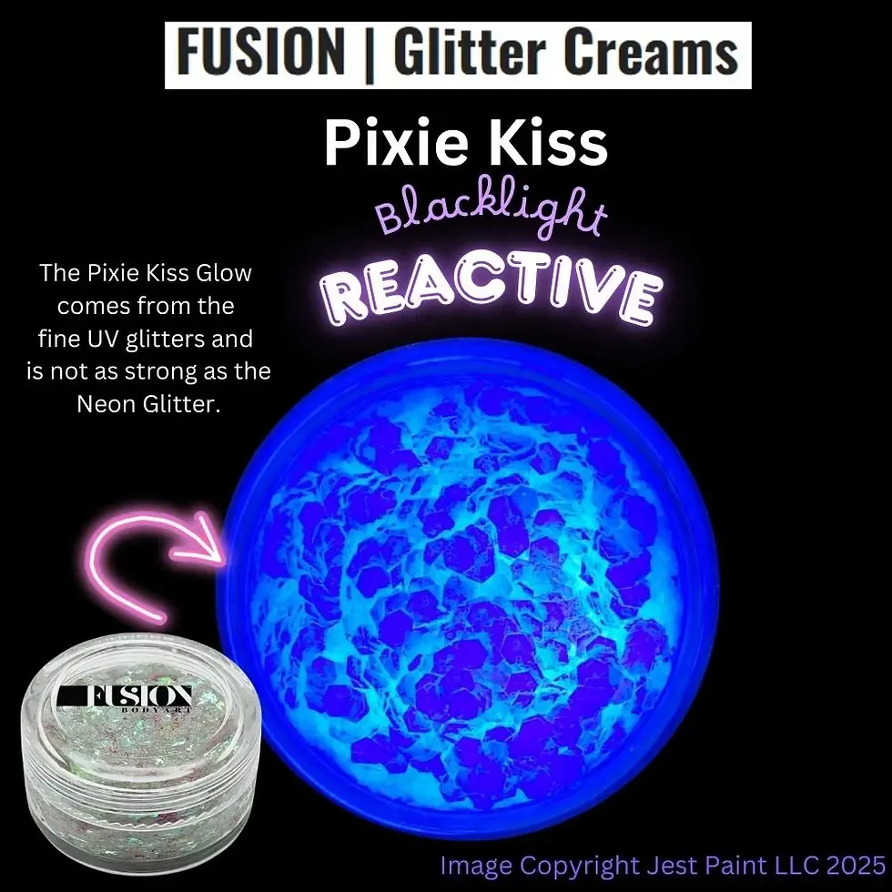 Thumbnail: Fusion Body Art | Glitter Cream - Pixie Kiss 10mL