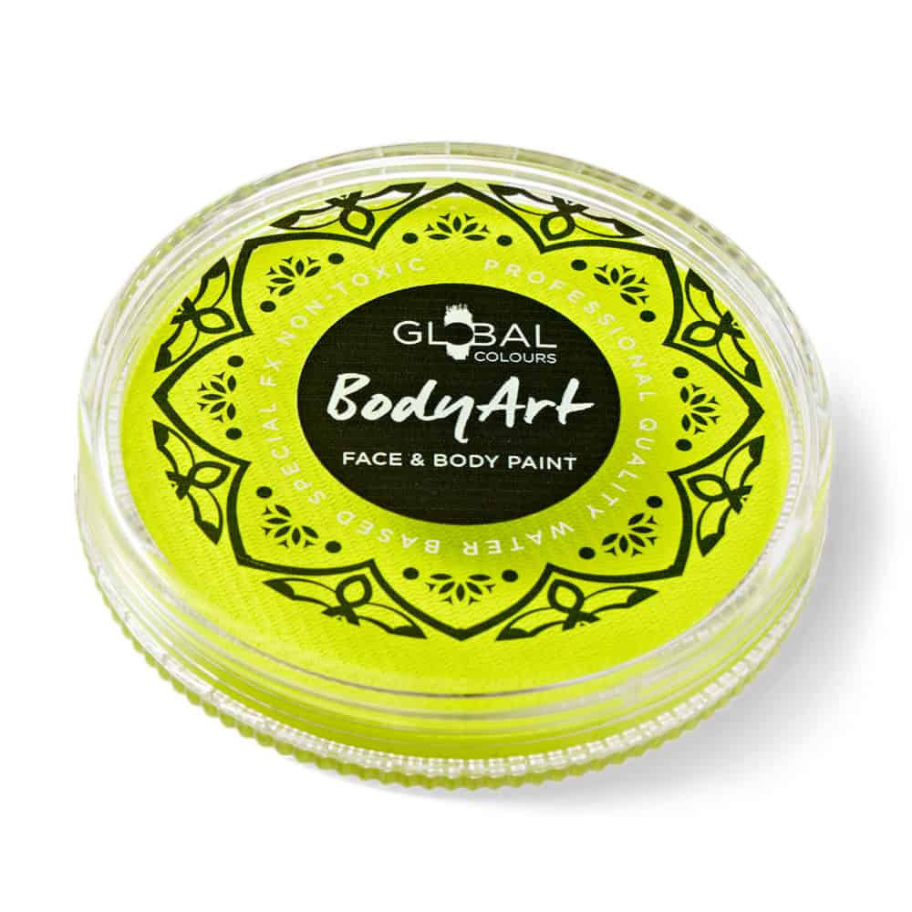 Global Colours | Paint | Neon Yellow 32g