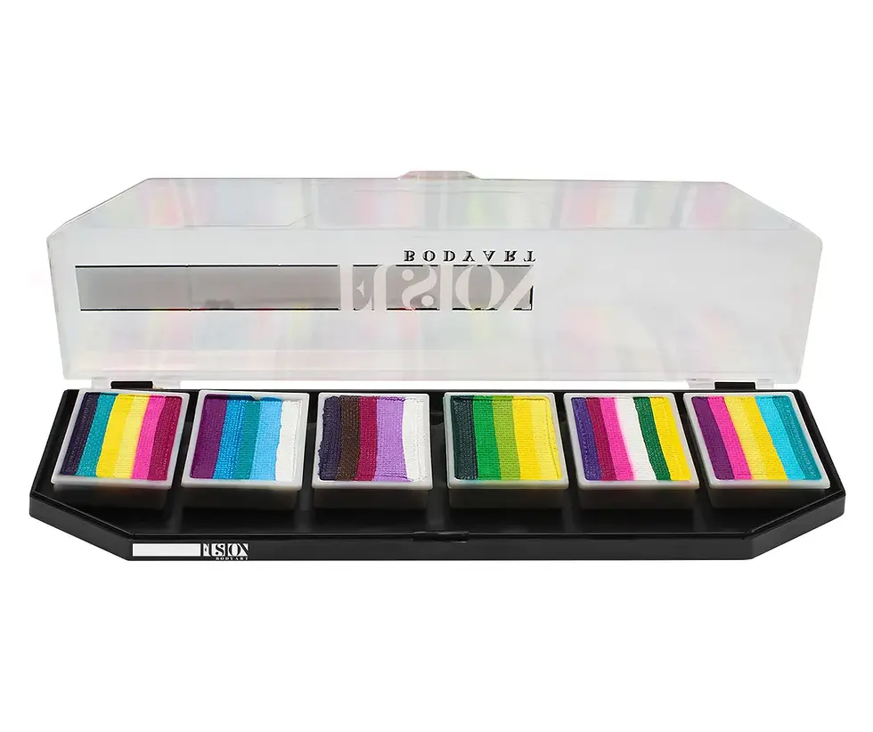 Thumbnail: Fusion Body Art | Palette | Leanne's Pretty Rainbow Palette