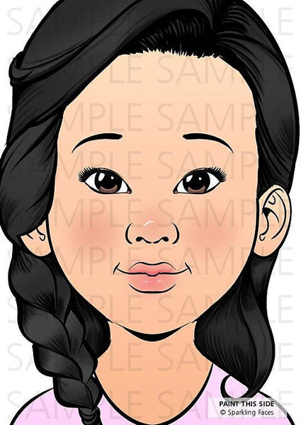 Sparkling Faces | Practice Board | Julia