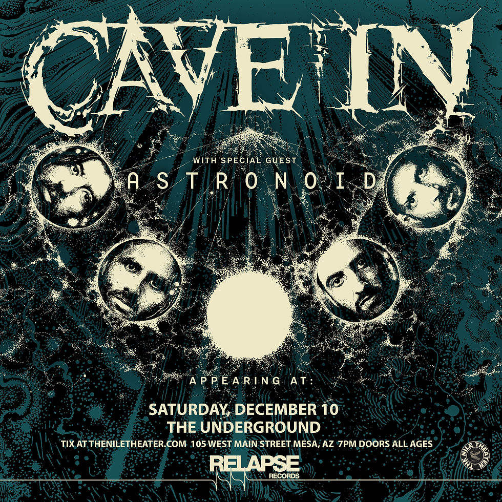 CAVE IN