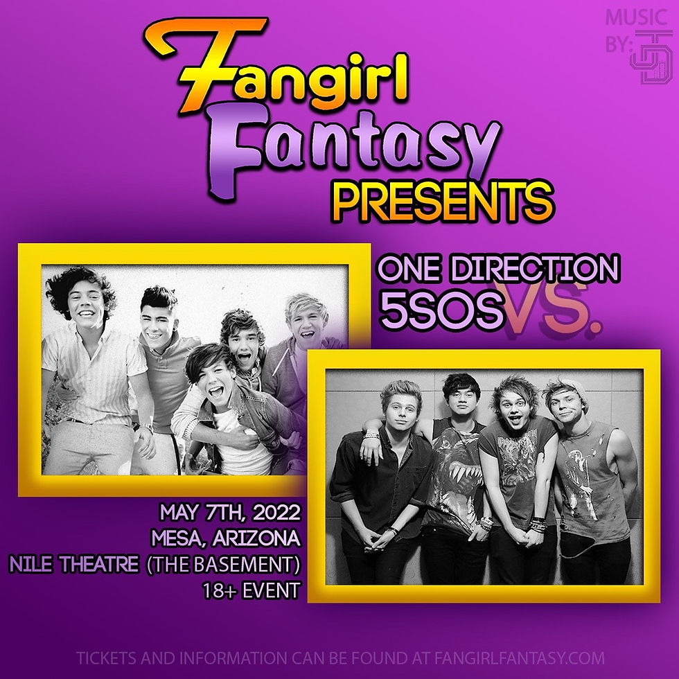 Fangirl Fantasy Presents One Direction vs 5 Seconds of Summer Ages: 18+
