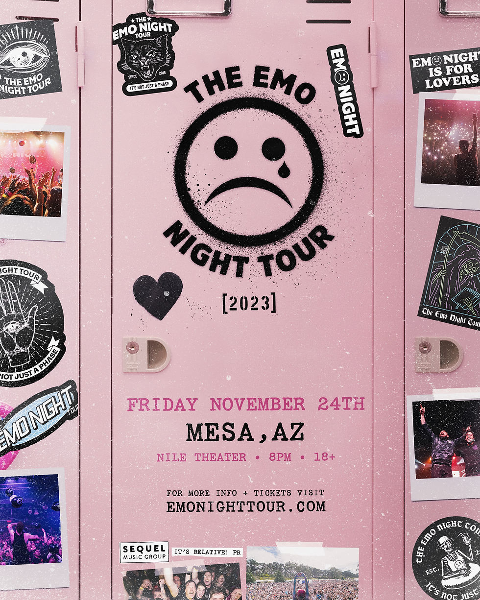 The Emo Night Tour +18 ONLY 