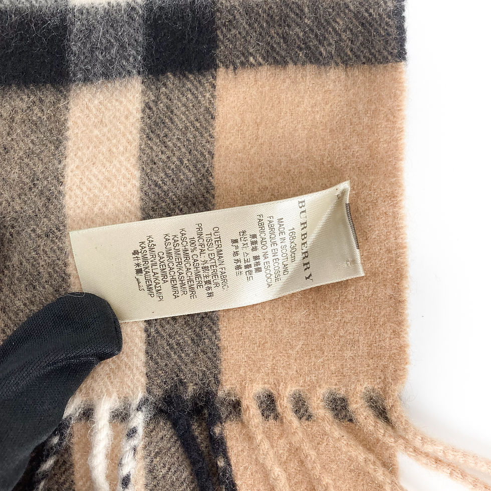 ภาพขนาดย่อ: BURBERRY  SCARFS 3929522 WOOL BROWN