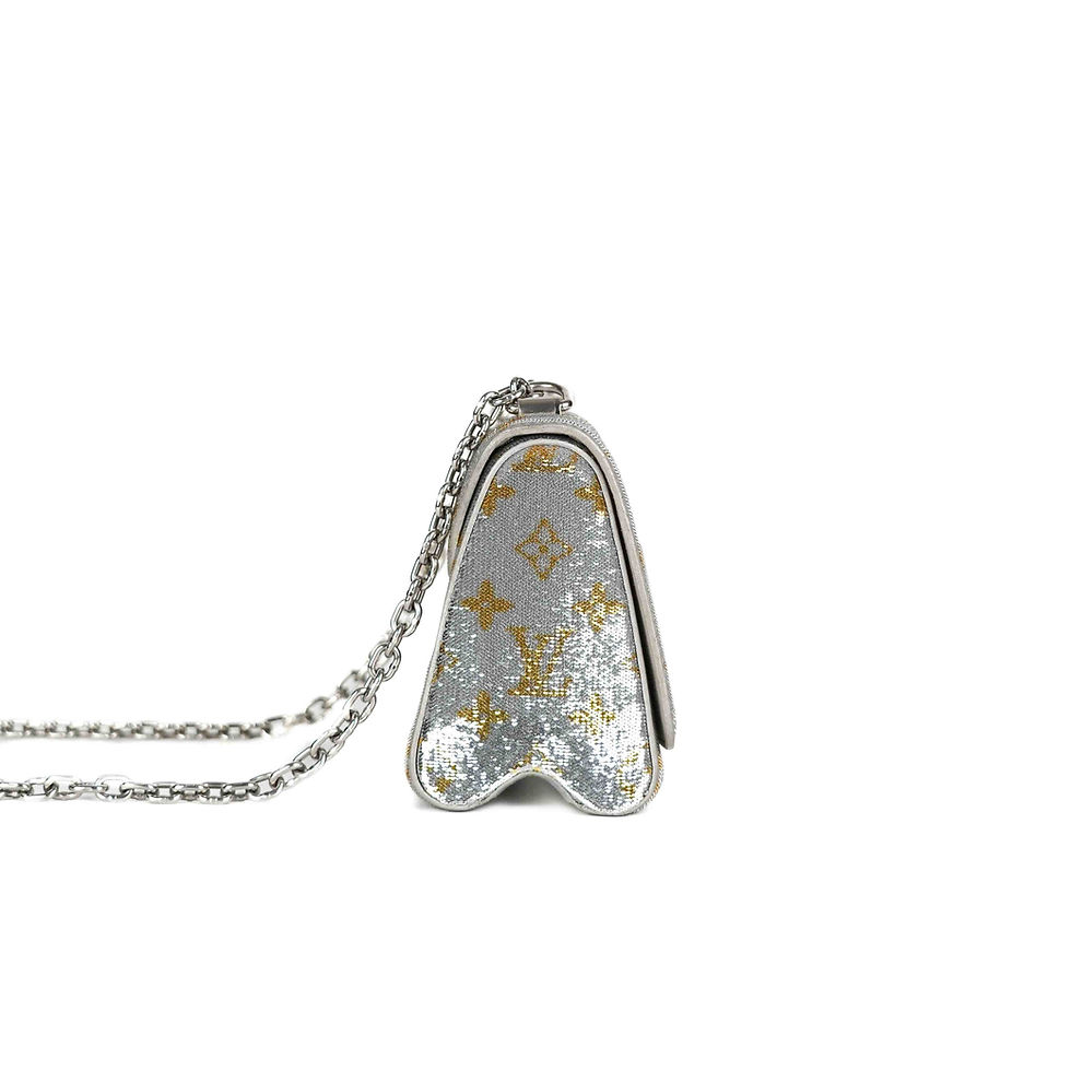 Thumbnail: LOUIS VUITTON  Sequins Monogram Twist Shoulder Bag