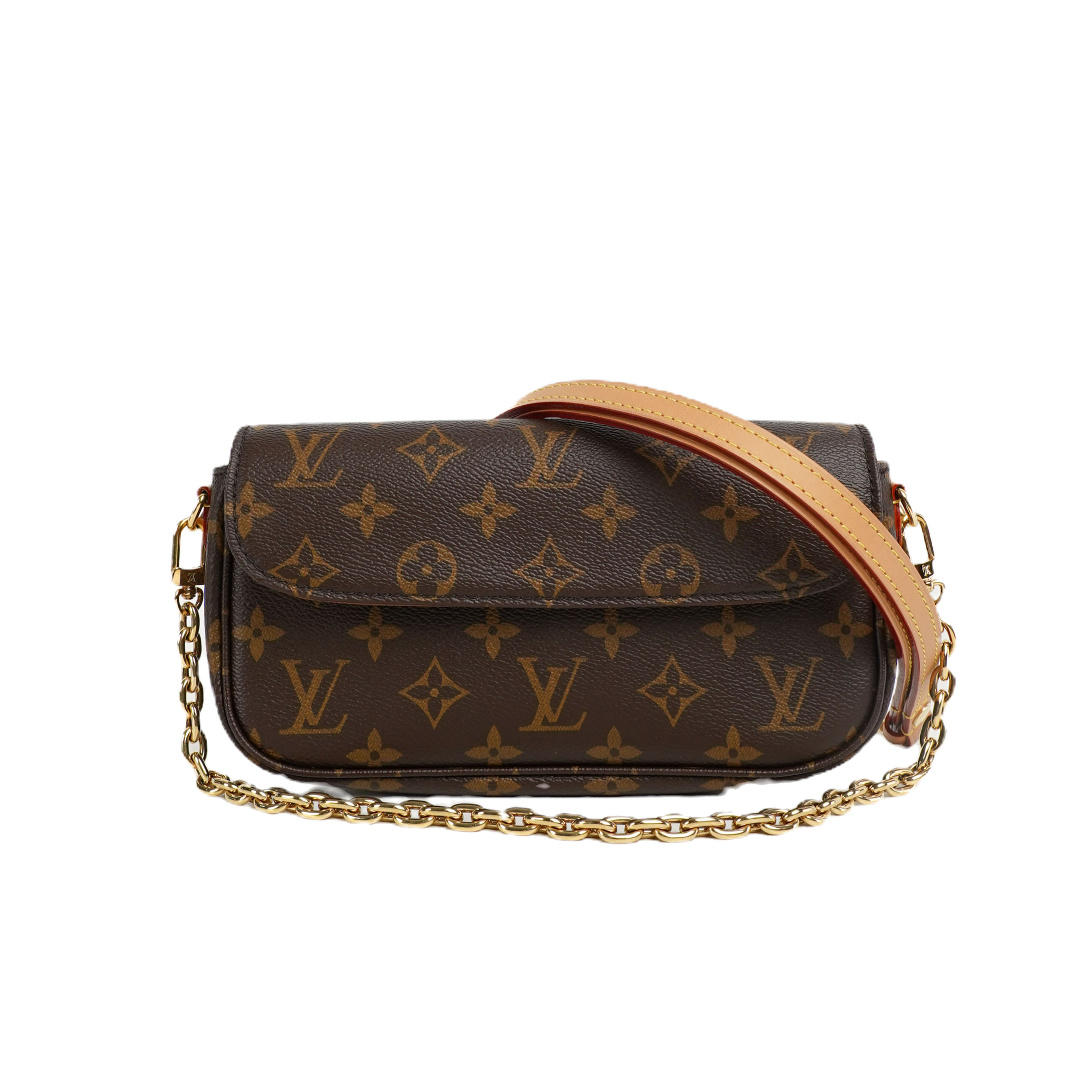 Louis Vuitton  Ivy Wallet on Chain Monogram Bag รุ่นใหม่ไมโครชิป Full set พร้อมใ