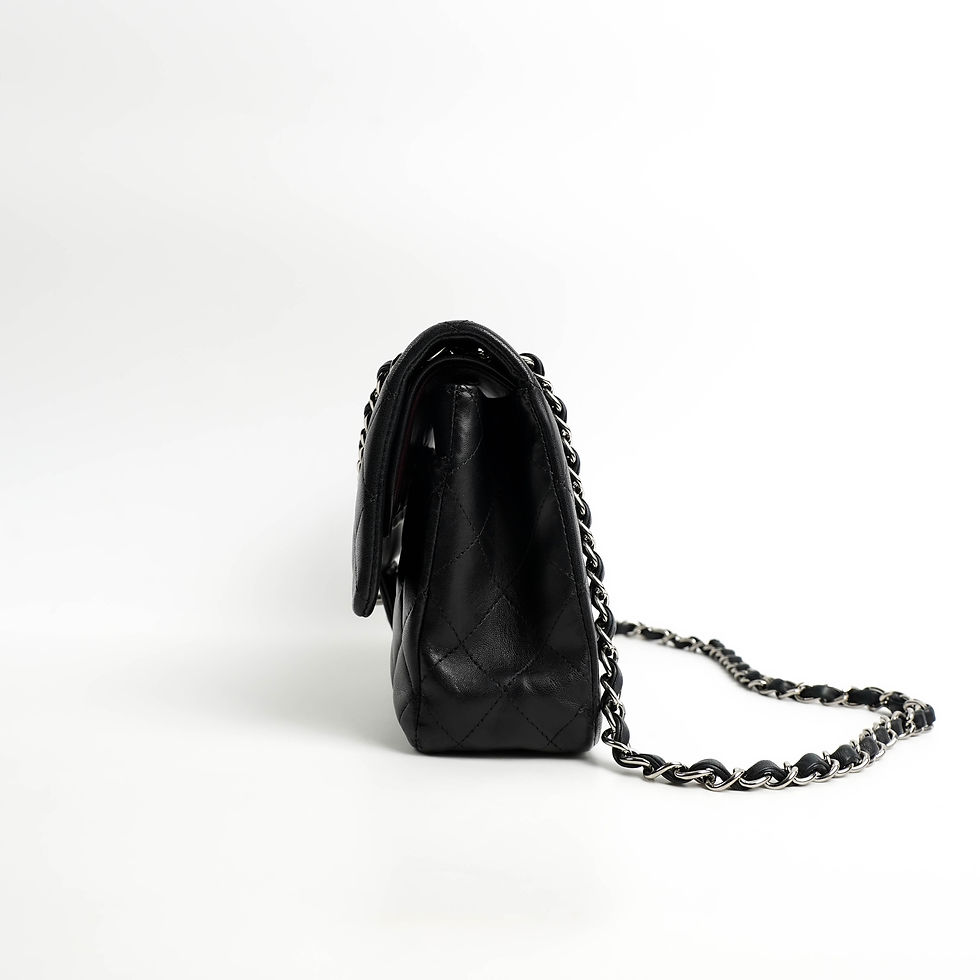 ภาพขนาดย่อ: Chanel  Classic 10 Lambskin Bag SHW Full set