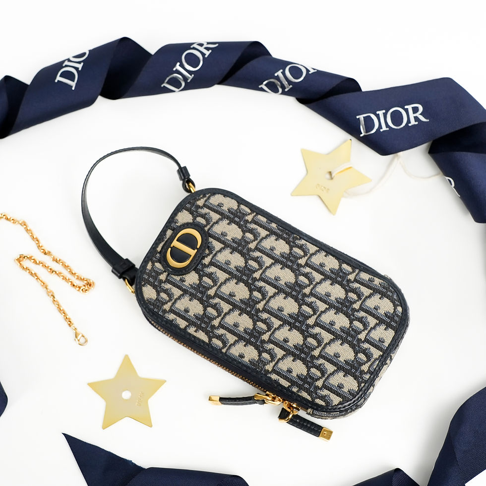 Thumbnail: Christian Dior  30 Montaigne Call'in Dior Phone Holder พร้อมใบเสร็จช็อปไทย