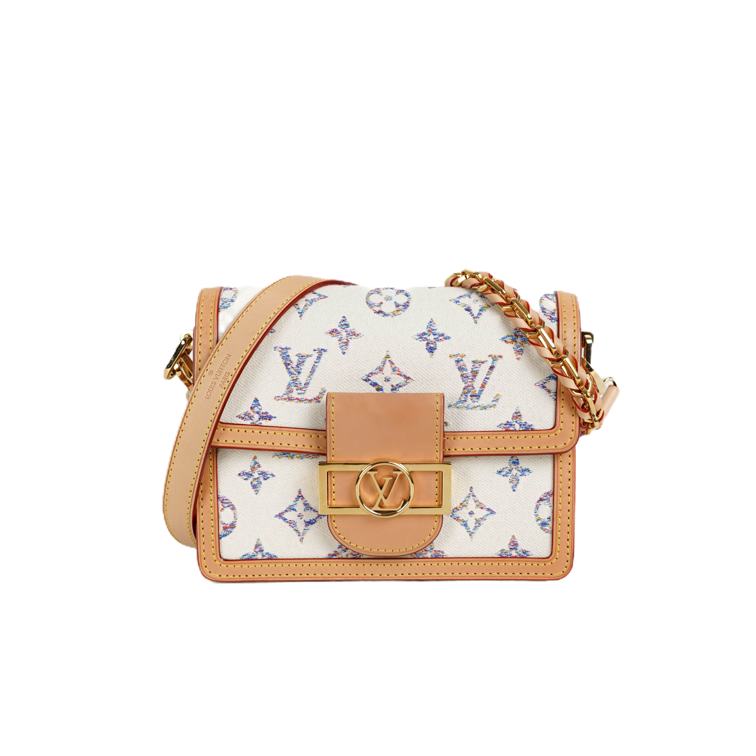 Louis Vuitton Mini Dauphine Multicolor Bag รุ่นใหม่ไมโครชิป Full set พร้อมใบเสร