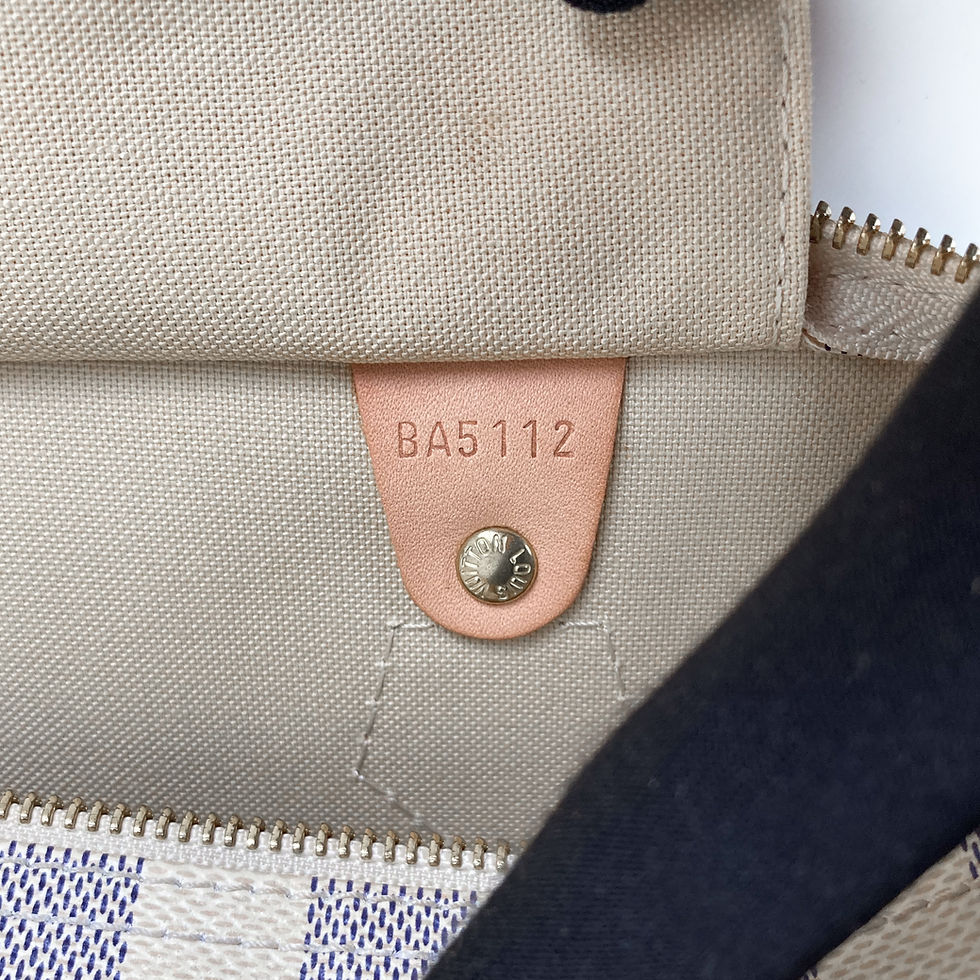 Thumbnail: Louis Vuitton  Speedy 30 Damier Azur Bag