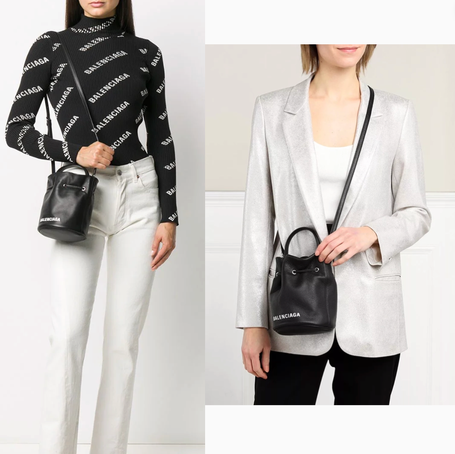 Thumbnail: Balenciaga Everyday Drawstringing Bucket Bag