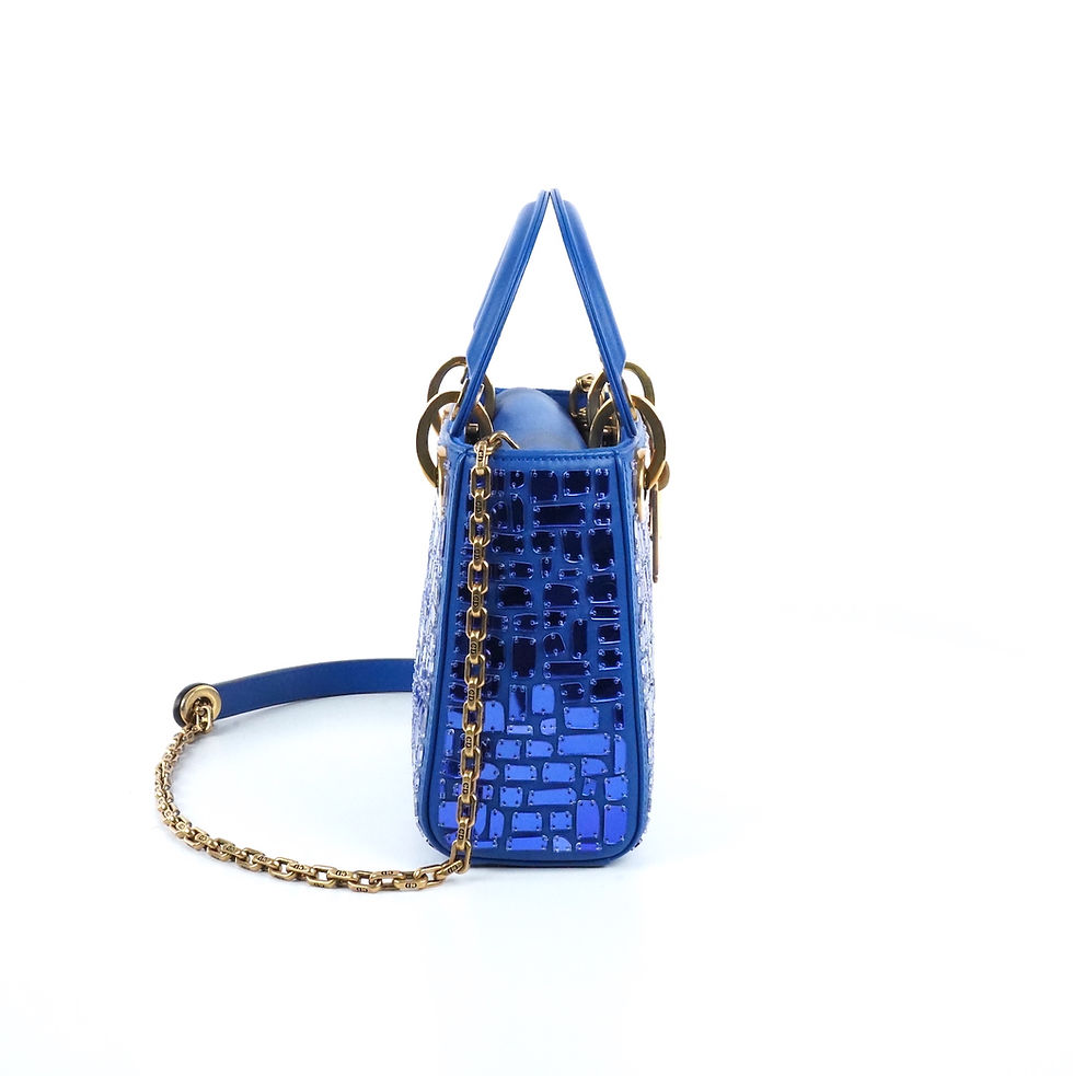 ภาพขนาดย่อ: Christian Dior Mosaic Of Mirrors Mini Lady Dior  รุ่น Limited Edition