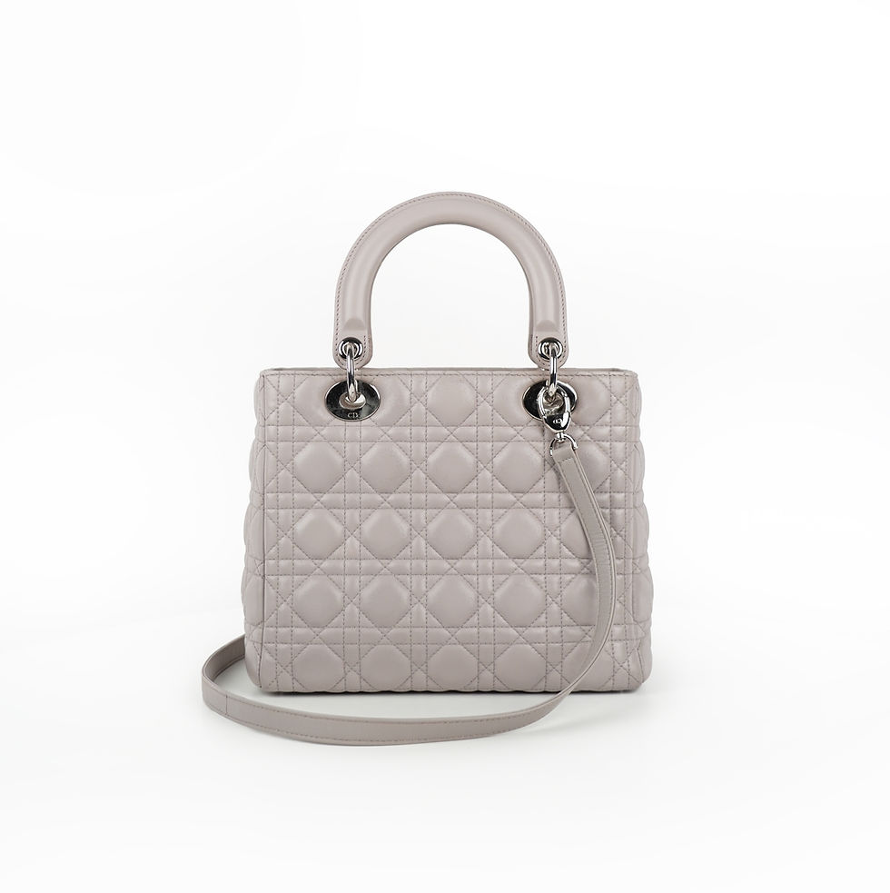 ภาพขนาดย่อ: Christian Dior Lady dior Medium bag