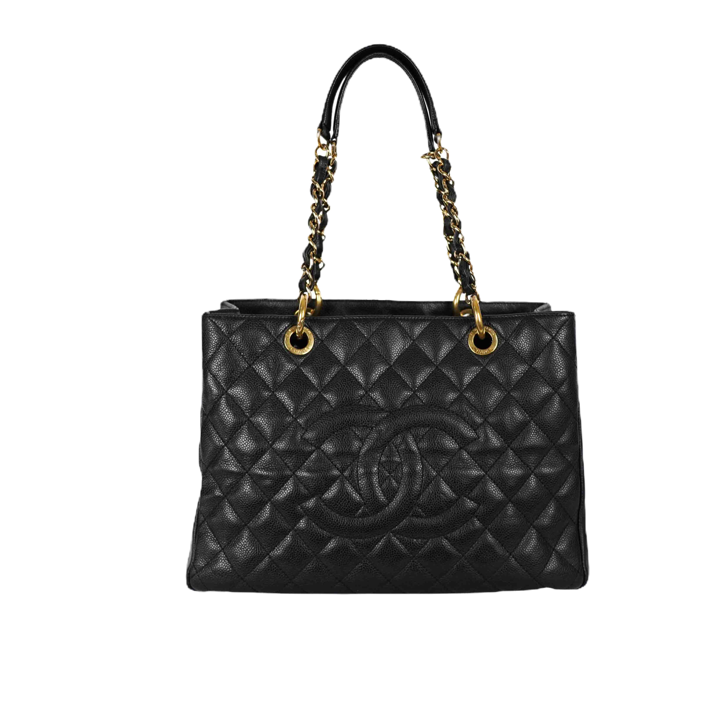 Chanel  GST Black Caviar GHW
