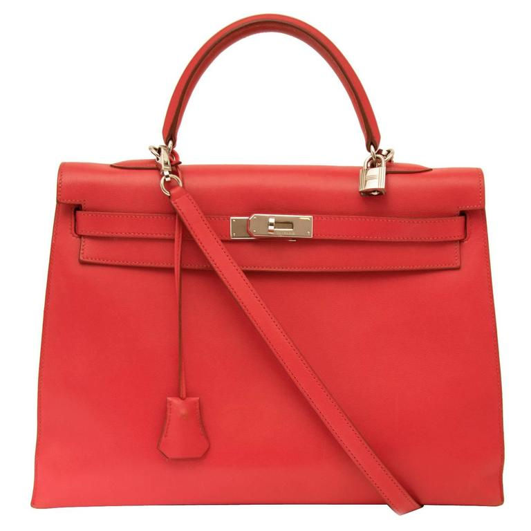 Hermes Kelly 35 Bougainvillier