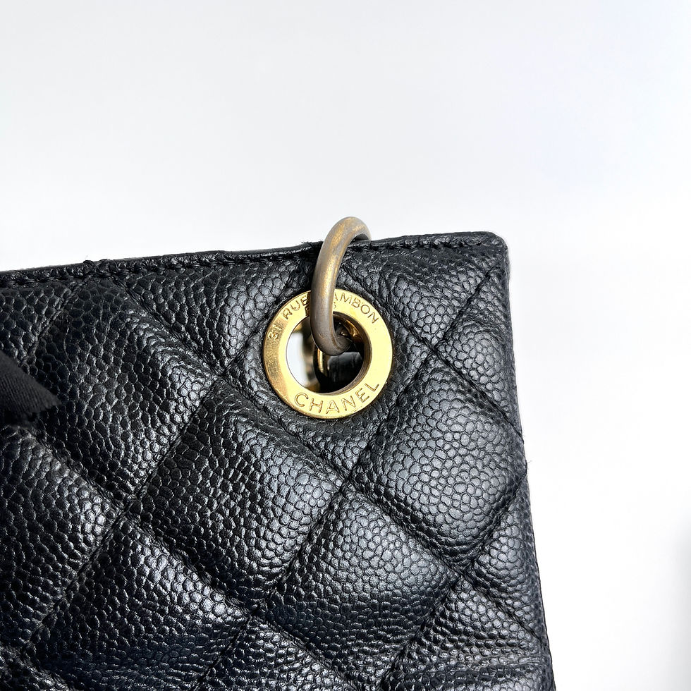 ภาพขนาดย่อ: Chanel  PST Caviar GHW