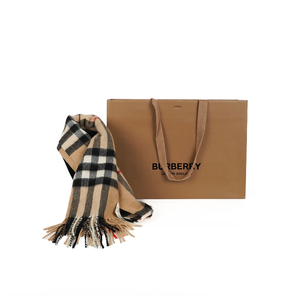 ภาพขนาดย่อ: BURBERRY  SCARFS 3929522 WOOL BROWN