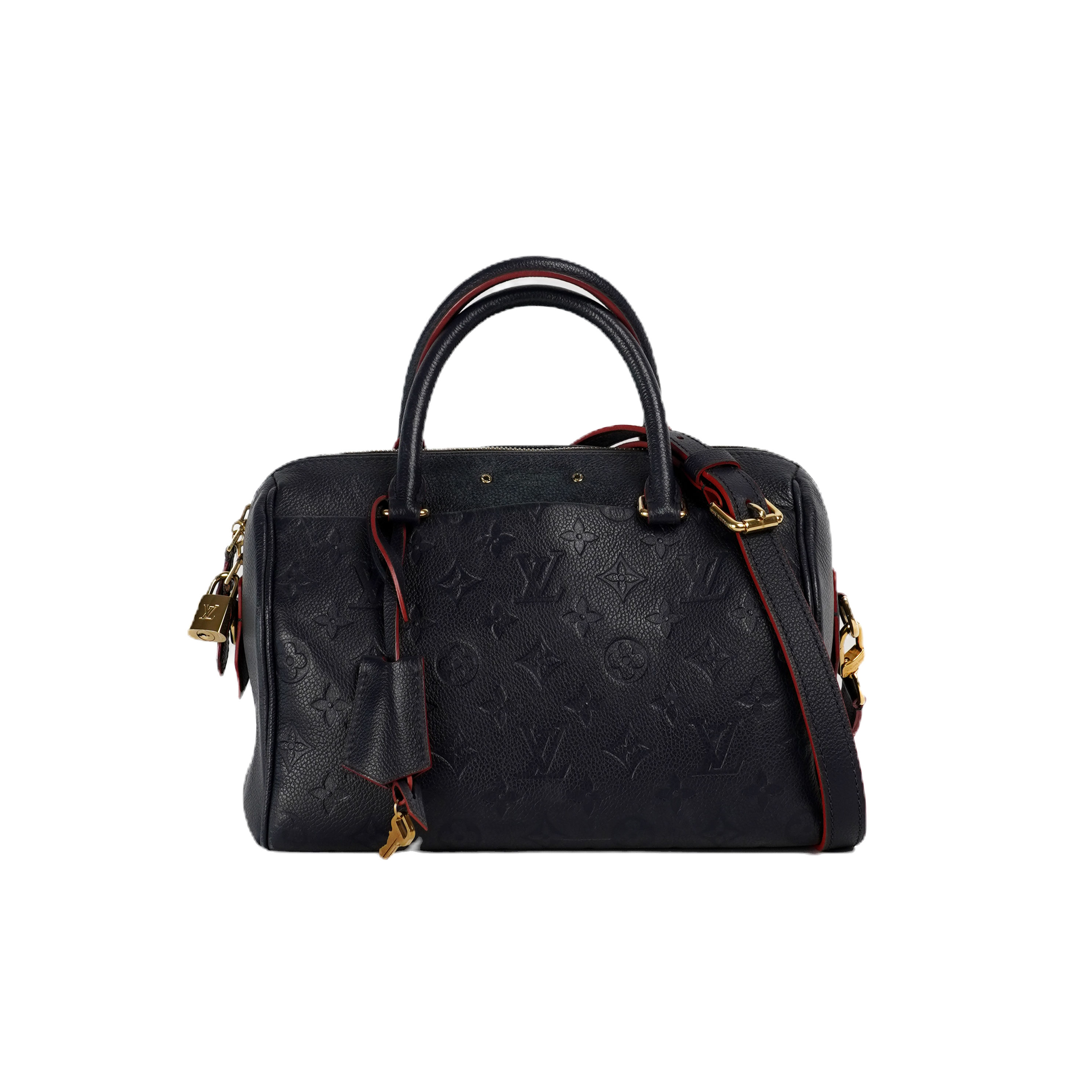 Louis Vuitton  Speedy Bandouliere 25 Monogram Empreinte Bag  Full set พร้อมใบเสร