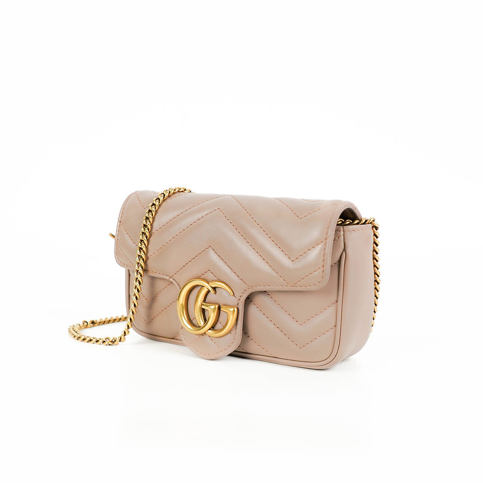 ภาพขนาดย่อ: Gucci  Marmont Super mini GG shoulder bag