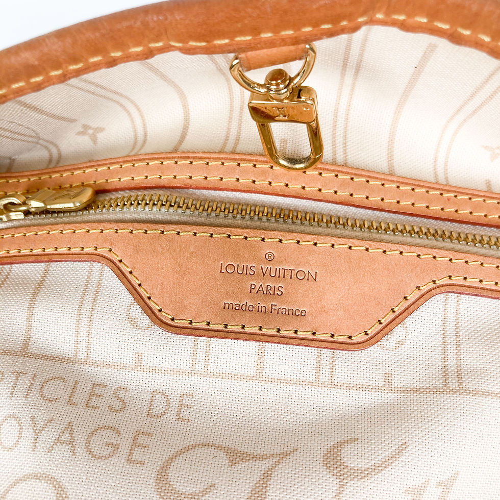 ภาพขนาดย่อ: Louis Vuitton  Neverfull Damier Azur PM Bag