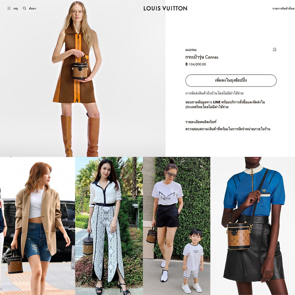 ภาพขนาดย่อ: Louis Vuitton  Cannes Monogram Reverse
