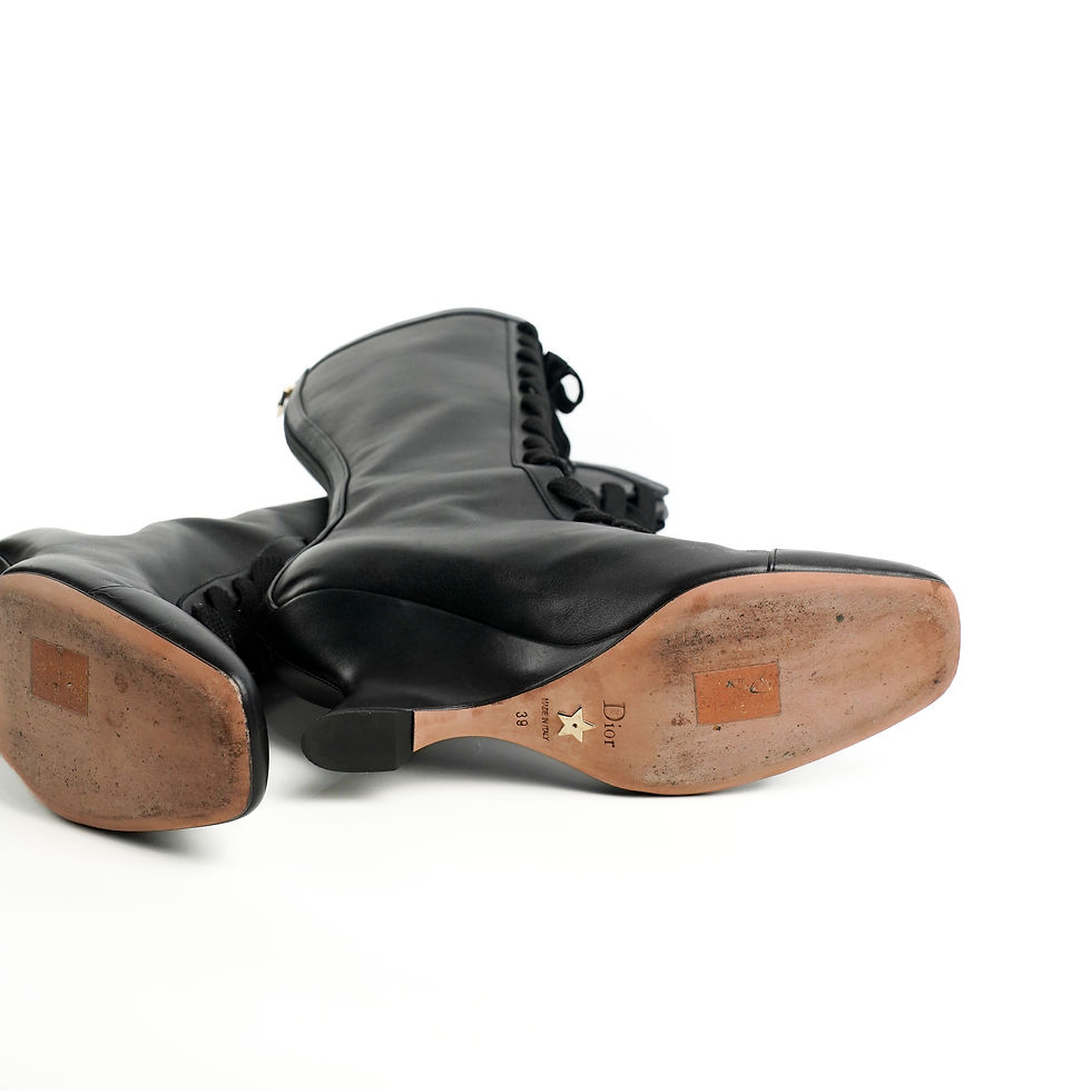Thumbnail: Christian Dior  Boot in Black Sz. 39