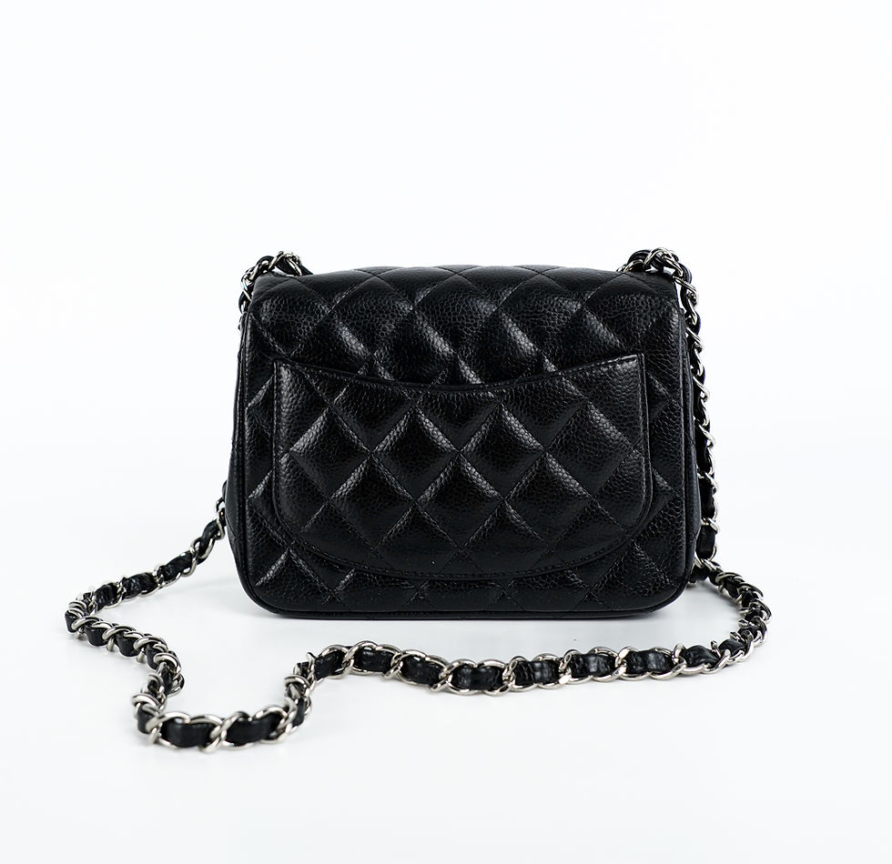 ภาพขนาดย่อ: Chanel  Classic mini 7 caviar Bag