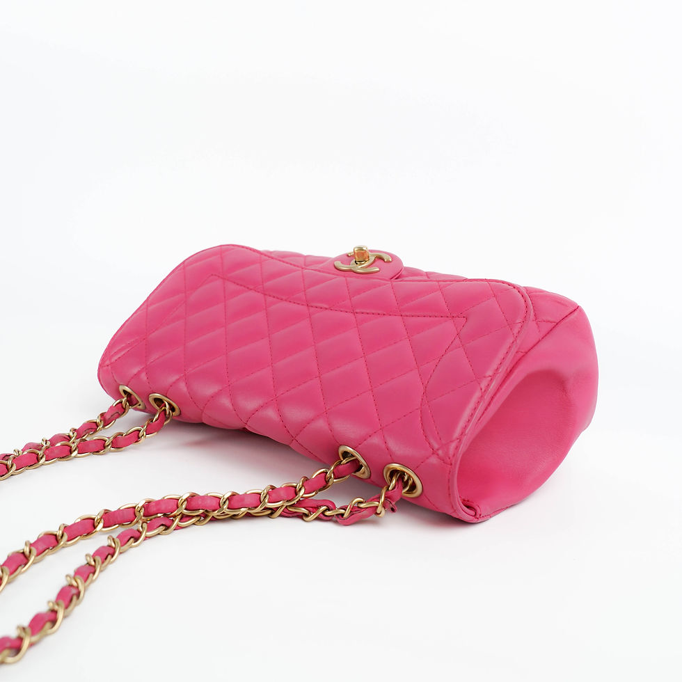 ภาพขนาดย่อ: CHANEL  classic10 Mademoiselle Chic Flap Bag GHW Year 2015