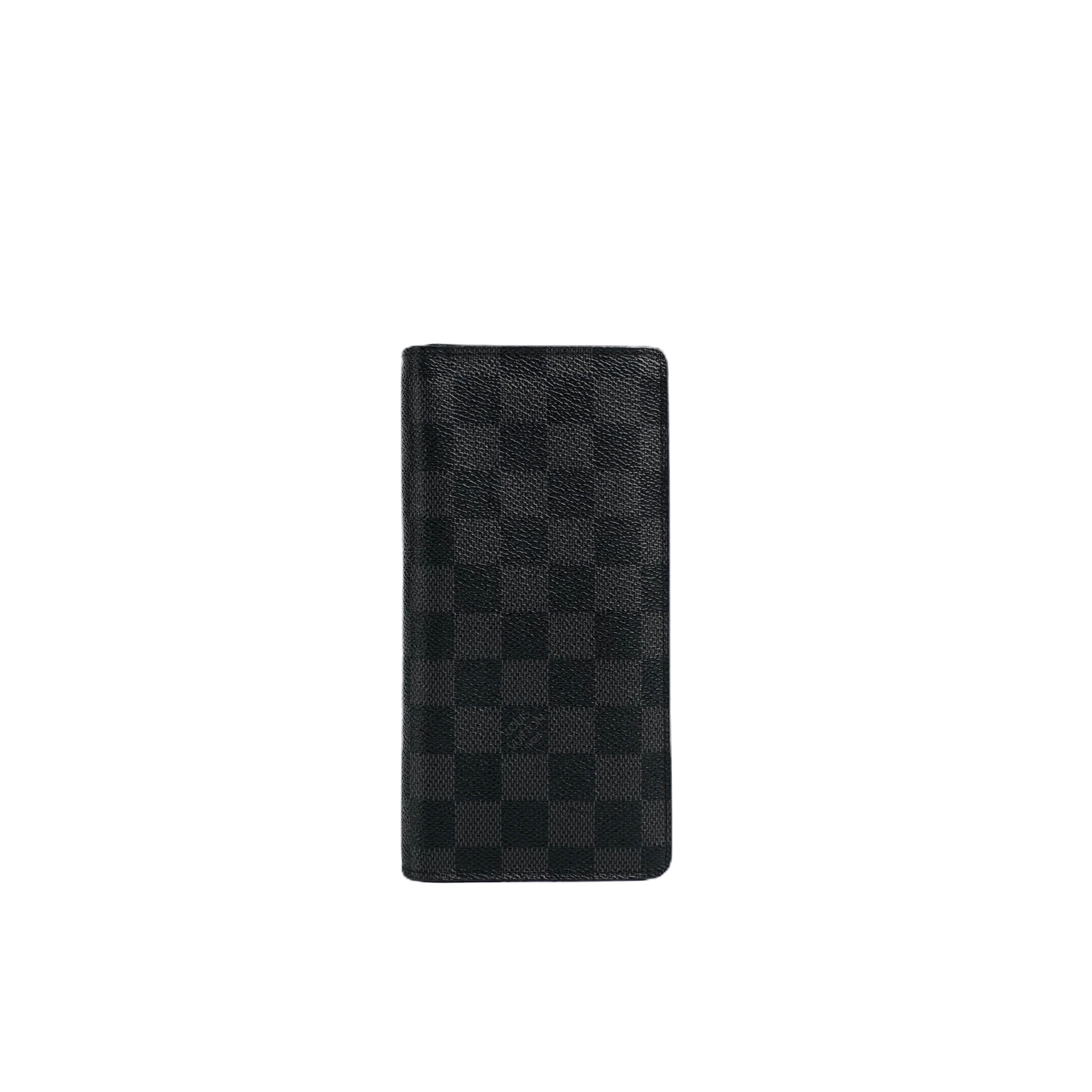 Louis Vuitton brazaar garphite Wallet พร้อมใบเสร็จ