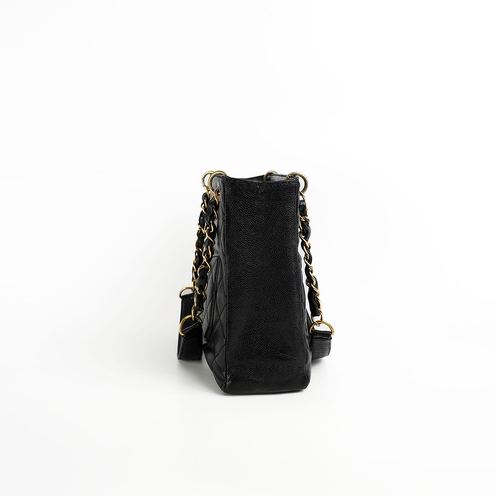 ภาพขนาดย่อ: Chanel  PST Caviar GHW