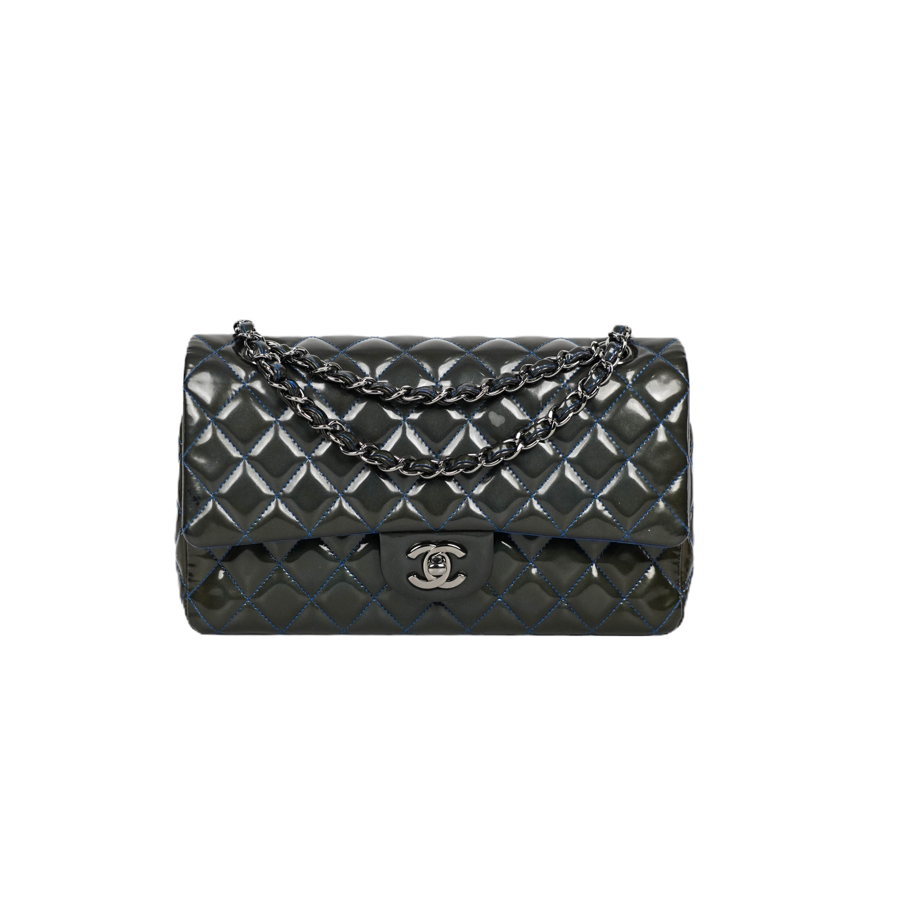 Chanel Classic 10 Patent Leather