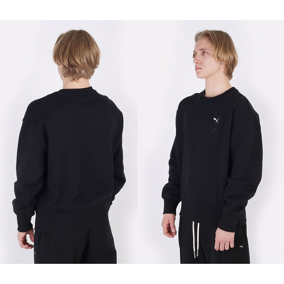 ภาพขนาดย่อ: AMI x Puma Paris Ami de Coeur Logo Embossed Crewneck Sweatshirt