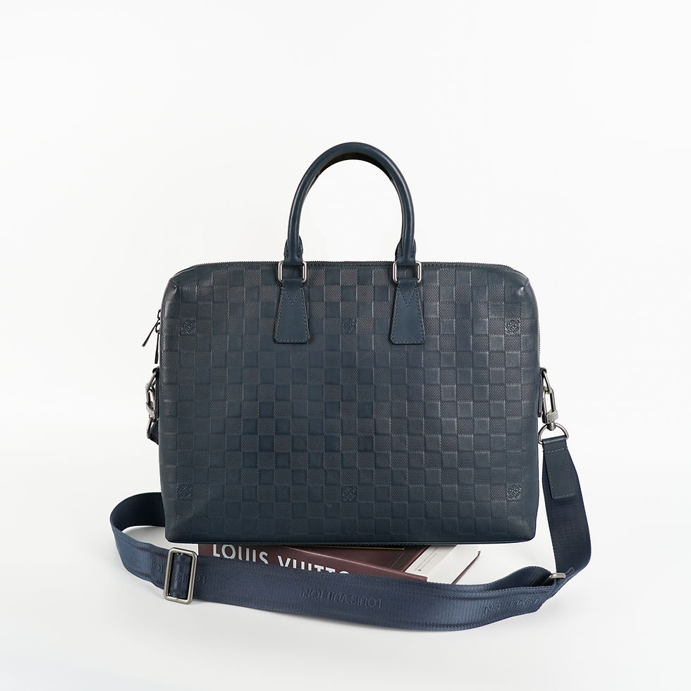 ภาพขนาดย่อ: Louis Vuitton    Damier Infini Porte-Documents Jour Cosmos