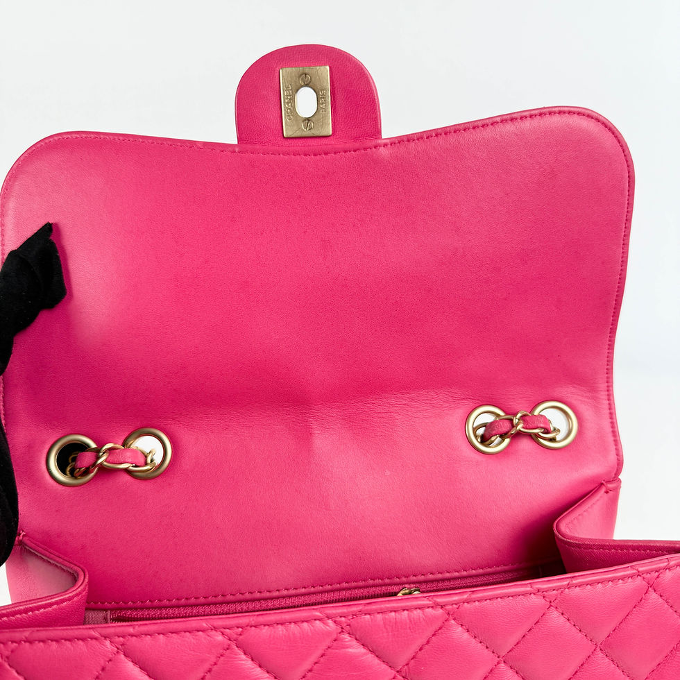 ภาพขนาดย่อ: CHANEL  classic10 Mademoiselle Chic Flap Bag GHW Year 2015