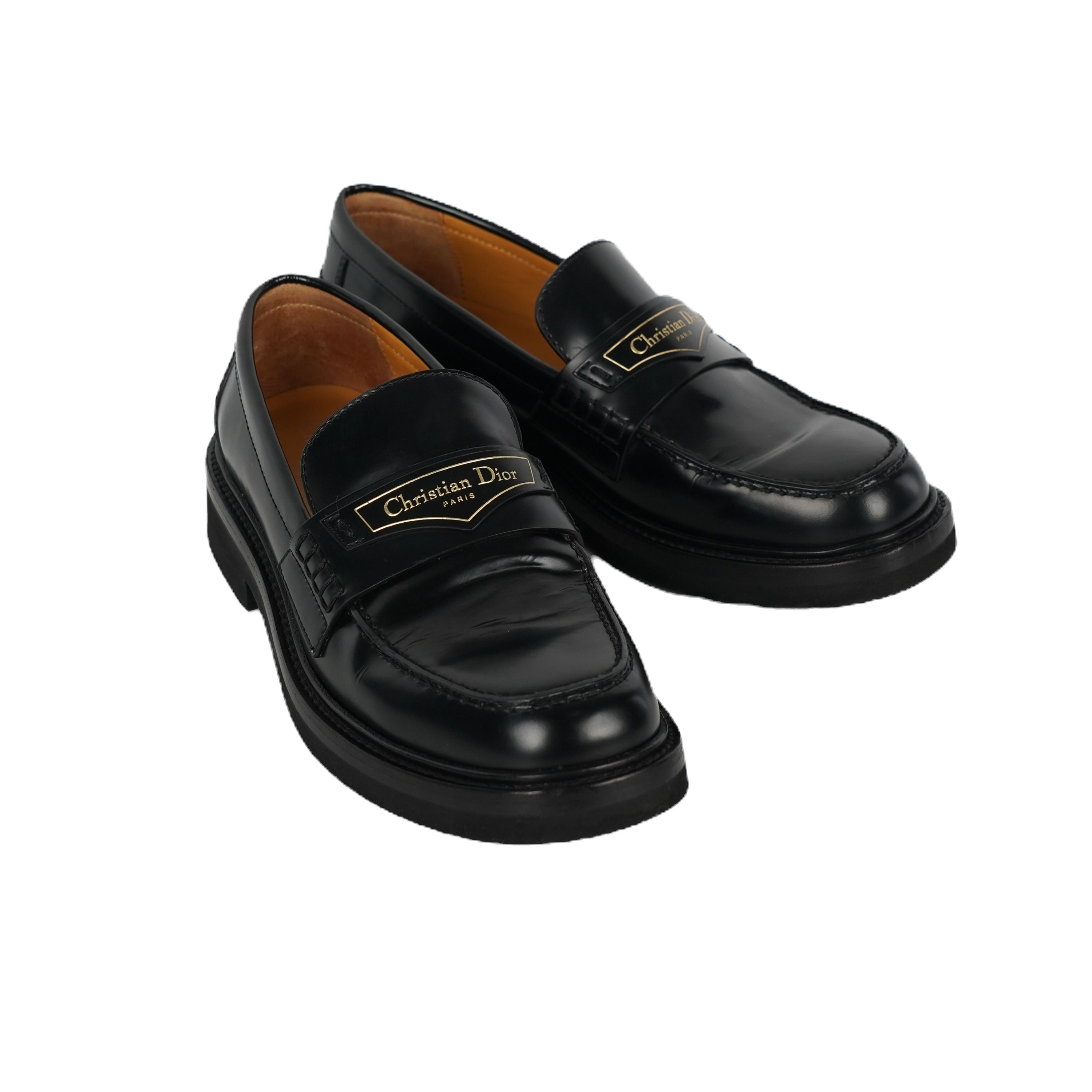 Christian Dior Boy Loafer Leather 36 Sz.