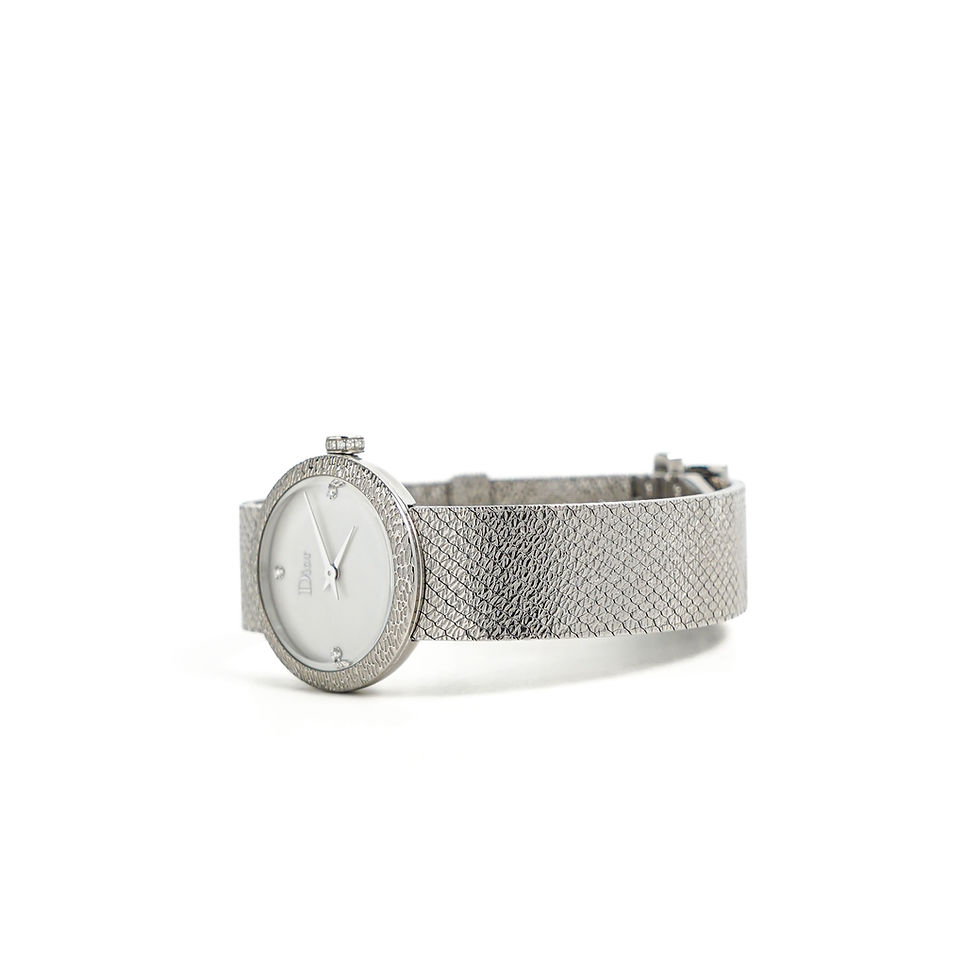 ภาพขนาดย่อ: Dior  La D de Dior Satine SHW Watch
