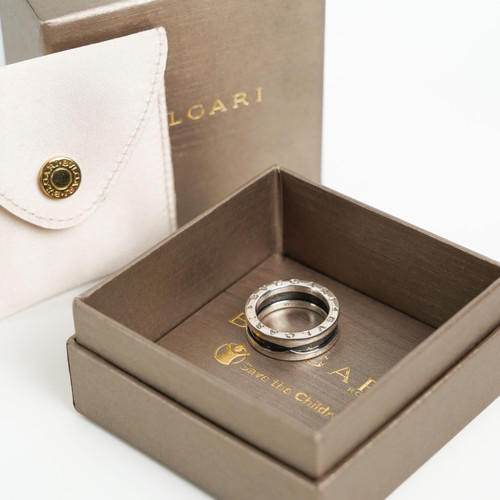 Bvlgari Save The Children Ring Sterling Silver 52 Cafebrandname