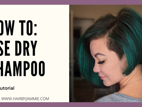 How to: use dry shampoo. The tutorial.