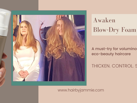 Unlock Voluminous Locks with Awaken Blow Dry Foam: A Must-Try in Eco Hair Care!