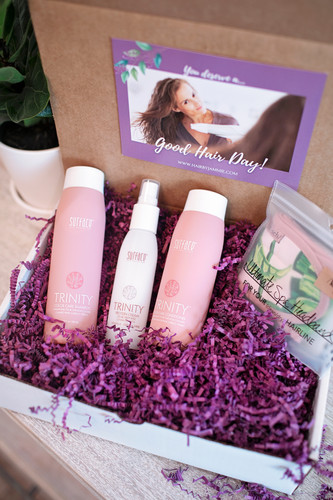 Holiday Hair Care Gift Box | jammiethompson