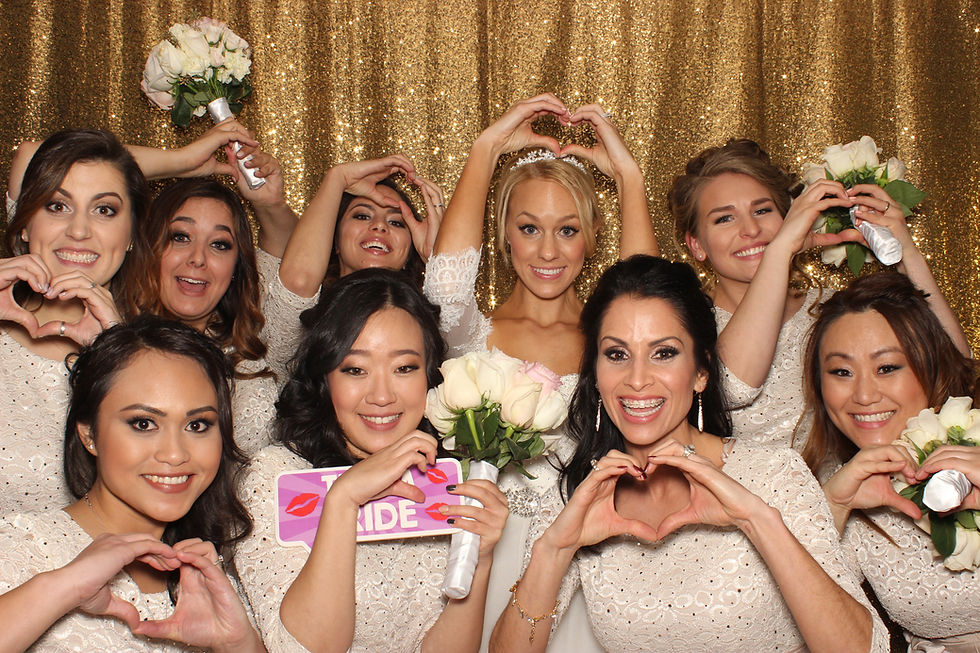 VIP session with bridesmaids