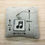 Thumbnail: Musical Note Cross Stitch | Keyring