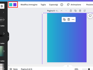 color gradient canva