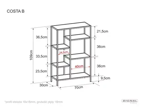Thumbnail: Polica COSTA B