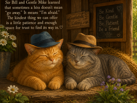 Sir Bill & Gentle Mike and the Stranger in the Barn