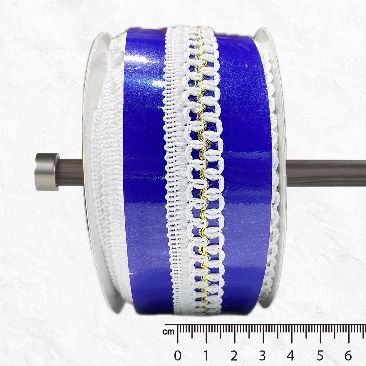 Metallic Cotton Crochet Trim