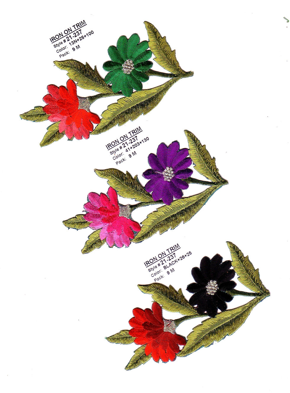 Thumbnail: Iron on Embroidery