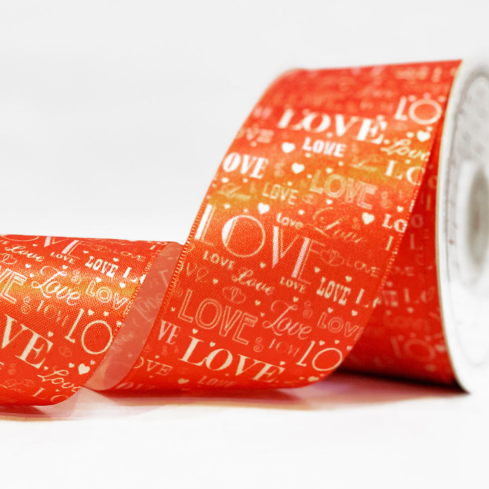 50mm Satin Printed Ribbon