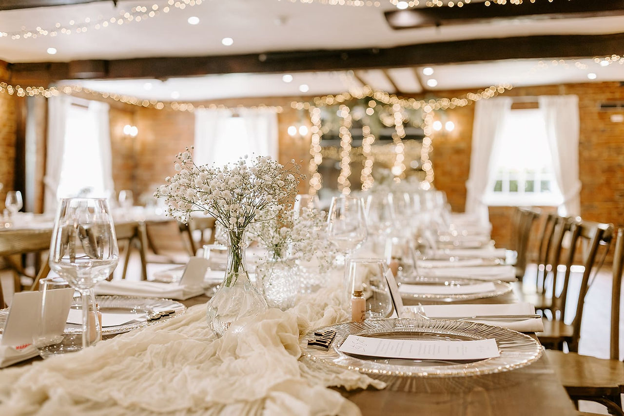 Wedding Details at The Old Mill Aldermaston